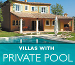 villas private pool