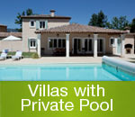 villas with private pool