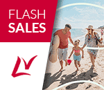Flash sales September: up to -50% off